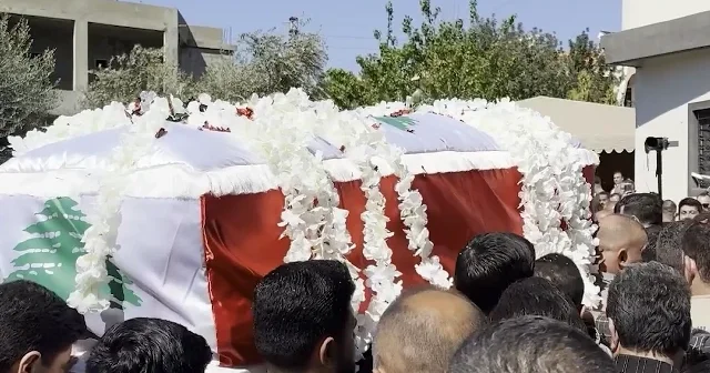 İsrail tarafından öldürülen Lübnanlı gazeteci için cenaze töreni düzenlendi VİDEO İZLE