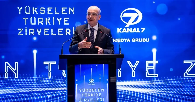 Bakan Şimşek konuştu, ekonomi ve iş dünyasının gözü Yükselen Türkiye Zirveleri nde oldu