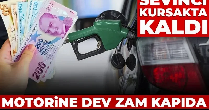 Motorinde indirim sevinci kursakta kaldı: Dev zam için tarih verildi