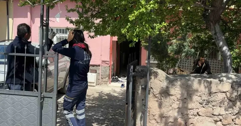 Kapıyı çaldı, eşini ölü buldu! Aksaray’da şüpheli olay