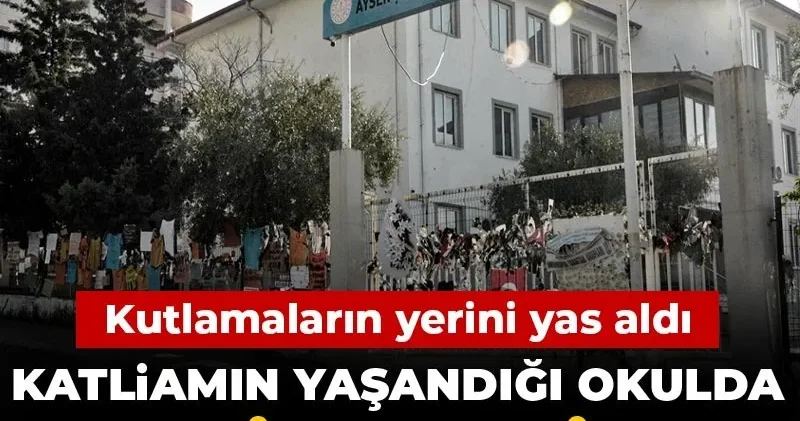 Katliamın yaşandığı okulda sessiz 23 Nisan