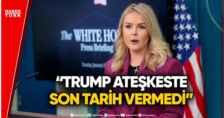 Beyaz Saray Açıkladı: Trump tan İran a Net Yanıt Çağrısı