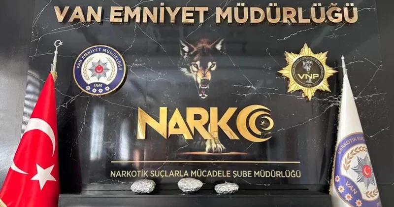 Van da 4,7 kilogram sentetik uyuşturucu ele geçirildi