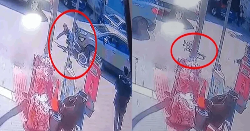 Otomobilin altında kalan çocuk 10 metre sürüklendi! Sözcü Gazetesi