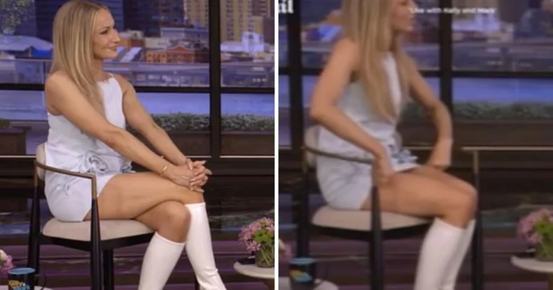 Canlı yayında iç çamaşırı görünen komedyenden sunucuya şok yanıt: Sadece senin için...