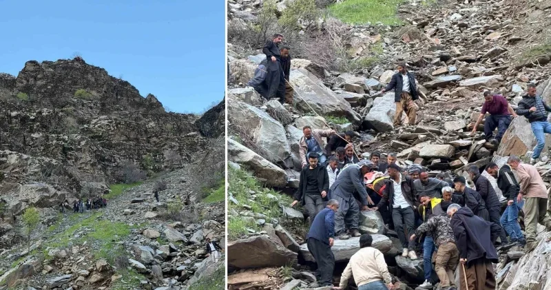 Beytüşşebap’ta kayalıklardan düşen şahıs 3 saatin sonunda kurtarıldı Şırnak Haberleri