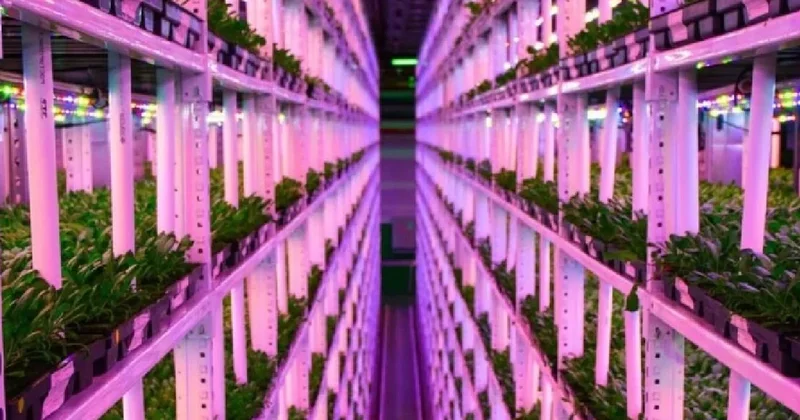 Yerin 1 kilometre altında hasat: Dünyanın en derin çiftliği kuruldu Sözcü Gazetesi