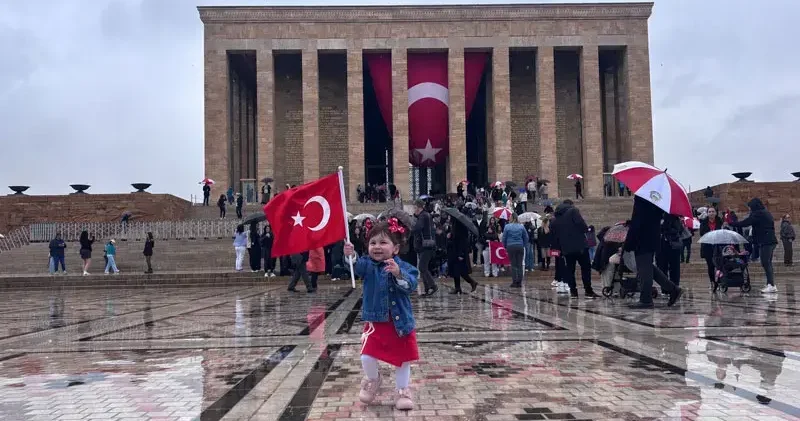 Anıtkabir de 23 Nisan coşkusu
