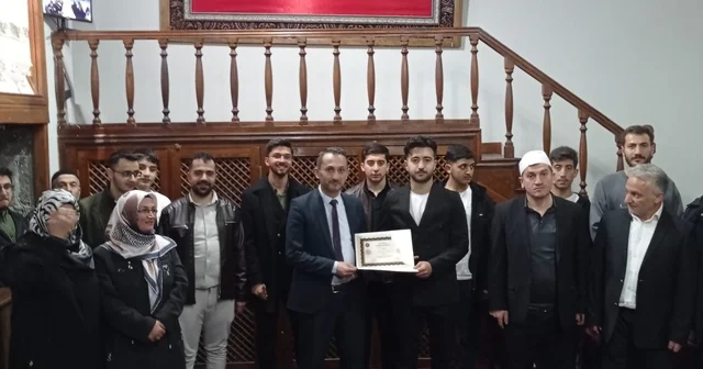 Daru l Huffaz da anlamlı bir gün Erzurum Haberleri