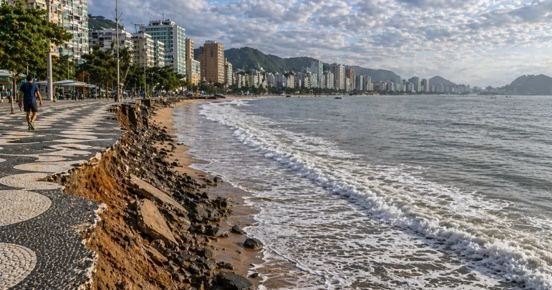 Deniz bu şehri yutmaya başladı: Kıyıdaki şehir yok olma riskiyle karşı karşıya Sözcü Gazetesi