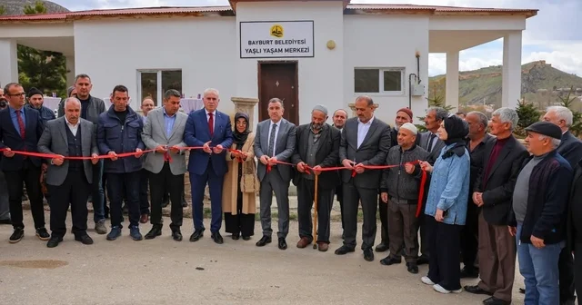 Bayburt ta Yaşlı Yaşam Merkezi hizmete açıldı Bayburt Haberleri