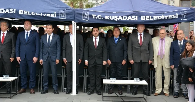 Kuşadası Ticaret Odası yönetimi 23 Nisan coşkusuna ortak oldu Aydın Haberleri