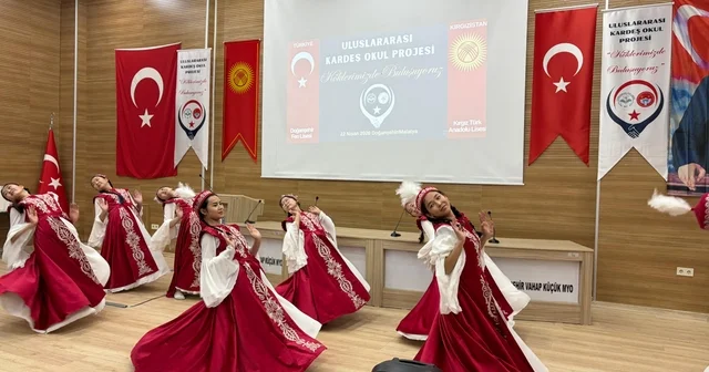 Kırgızistan Kırgız Türk Anadolu Lisesi heyeti Doğanşehir i ziyaret etti Malatya Haberleri