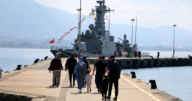 TCG BORA, 23 Nisan da Alanya da ziyarete açıldı Antalya Haberleri