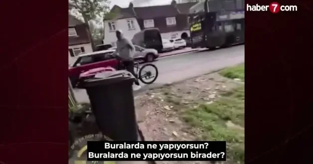 Londra da bir adam, gördüğü İsrailliye nefret kustu: Bebek katili ne işin var burada!