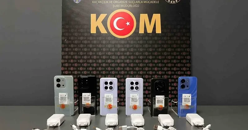 Kırşehir’de kaçak cep telefonu operasyonu