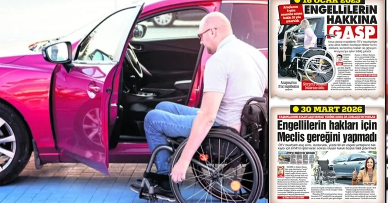 SÖZCÜ yazdı engelli hakkına kavuştu Sözcü Gazetesi