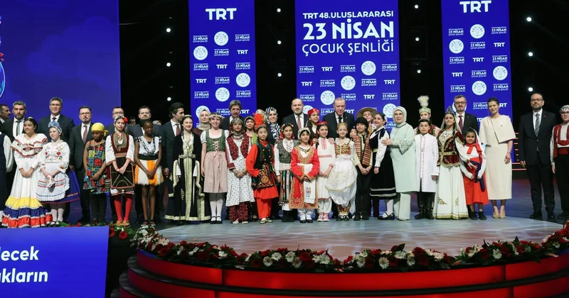 Emine Erdoğan dan TRT 48. Uluslararası 23 Nisan Çocuk Şenliği Gala Programı na ilişkin paylaşım