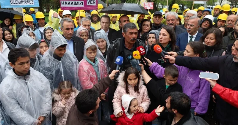 DEM Partili Hatimoğulları ndan maden işçilerine ziyaret