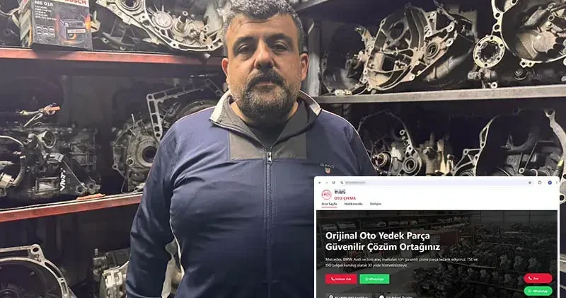 Sahte otomobil yedek parça sitesi ile dolandırıcılığa suç duyurusu