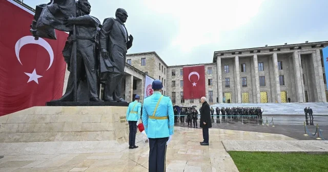 TBMM’nin 106’ncı yılı törenle kutlandı VİDEO İZLE