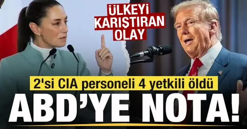 2 si CIA personeli 4 yetkili öldü, Ülkeyi karıştıran olay! ABD ye nota!