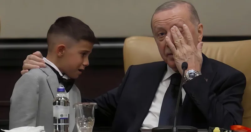 Beştepe’de duygu fırtınası: Cumhurbaşkanı Erdoğan gözyaşlarını tutamadı