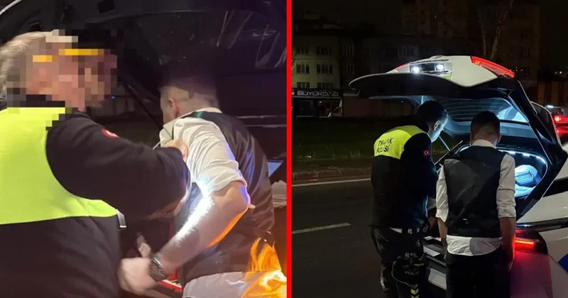 Kayseri’de alkollü sürücü herkesi şaşırttı: Cezayı yiyince önce teşekkür etti, sonra öyle bir şey yaptı ki...