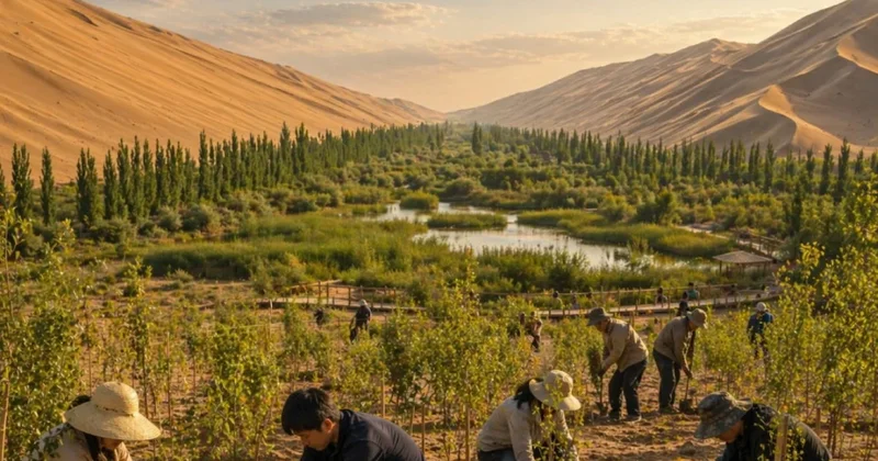 Kumlar her şeyi yutmak üzereydi: 20 yıllık mücadeleyle tekrar hayata döndü Sözcü Gazetesi