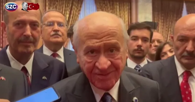 Bahçeli o soruya cevap verdi: Siz bizi tanımıyorsunuz Sözcü Gazetesi