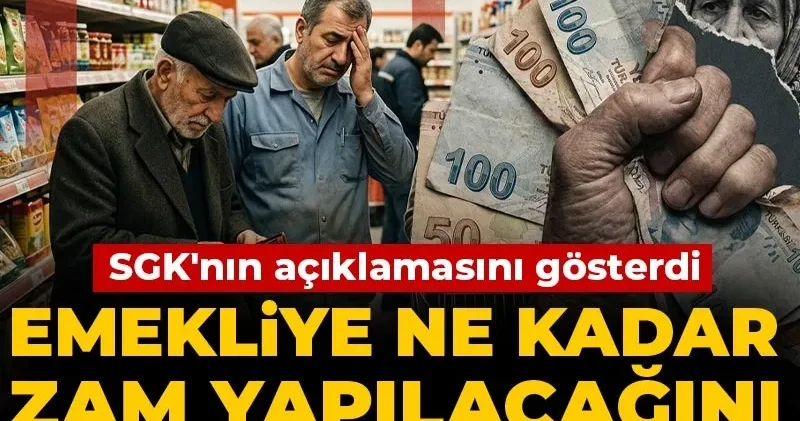 Emekliye ne kadar zam yapılacağını Özgür Erdursun duyurdu: SGK nın açıklamasını gösterdi