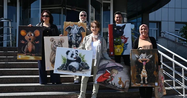 Manisa Büyükşehir Belediyesinden minik hastalara 23 Nisan morali Manisa Haberleri