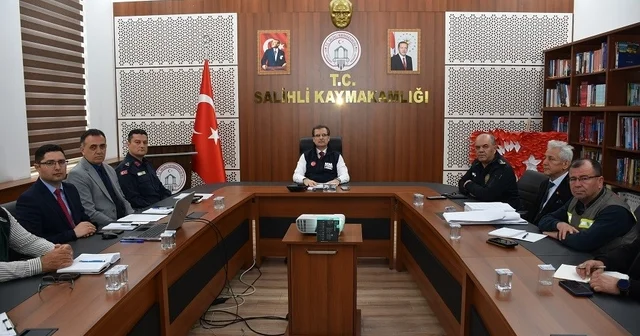 Salihli de afet alarmı: Kritik riskler ve önlemler masaya yatırıldı Manisa Haberleri