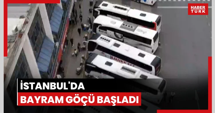 İstanbul da bayram göçü