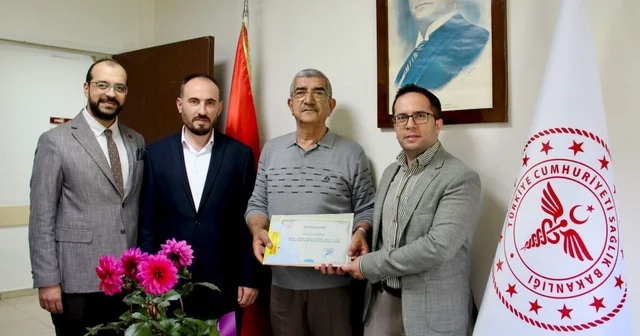 Emekli olan 43 yıllık doktora veda Kayseri Haberleri