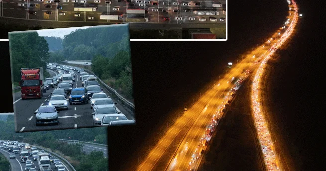 Bayram trafiği başladı! Geceden uzun kuyruklar oluştu