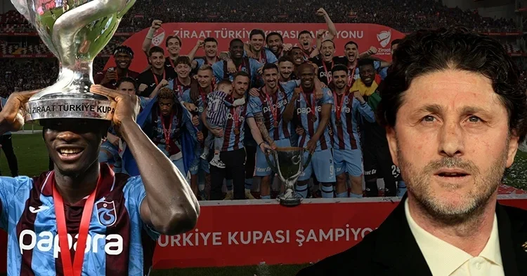 Trabzonspor un kupa zaferi sonrası açıkladı! Tarihi bir dönüm noktasıydı! Takımın yarısından fazlası