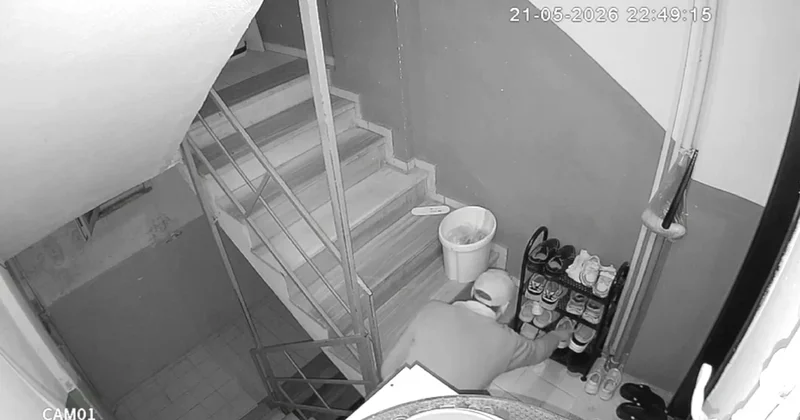 Telefon ışığıyla ayakkabı hırsızlığı! Bir aile şokta Sözcü Gazetesi