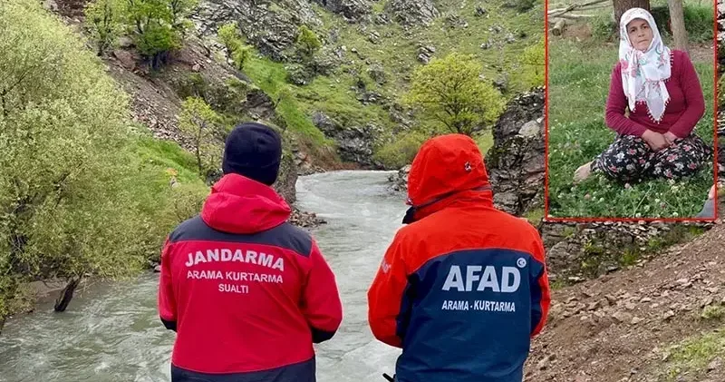 Muş ta dereye düşen Gülsima aranıyor
