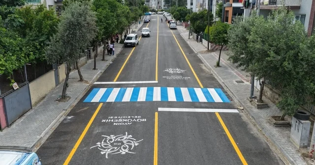 Büyükşehir, Fidanlık Caddesi ni yeniledi Aydın Haberleri