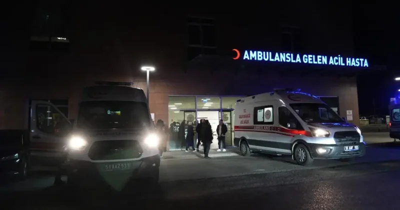 Niğde de aile kavgası kanlı bitti: Kayınpeder ağır yaralandı