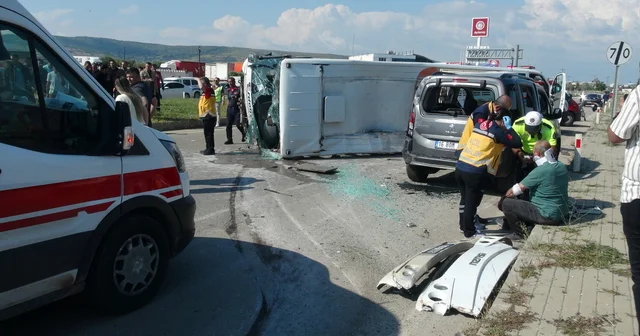 Kilis te zincirleme kaza; 8 yaralı Kilis Haberleri
