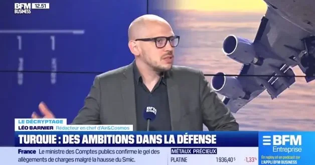 Fransız televizyonunda Yıldırımhan övgüsü: Türkiye büyük bir hamle yaptı