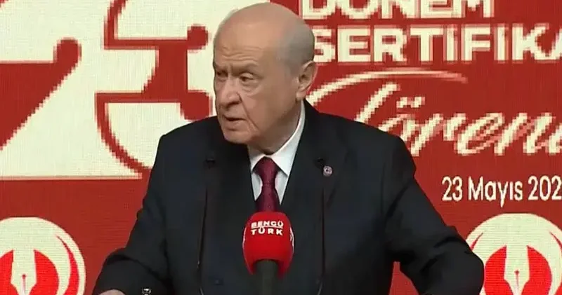 Bahçeli: Siyaset ucuz kişisel çıkarların koşu parkuru değildir