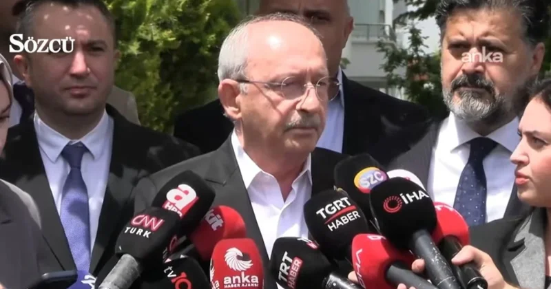 Kılıçdaroğlu ilk kez konuştu, o soruyu duymazdan geldi Sözcü Gazetesi