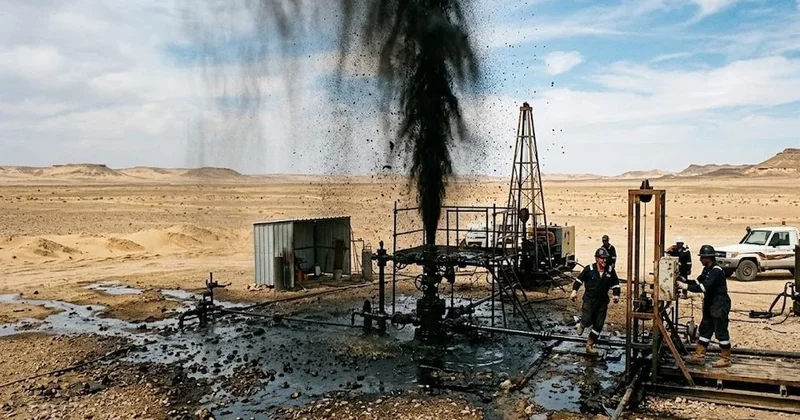 Çorak arazinin ortasından petrol fışkırdı: Son 15 yılın en büyüğü Sözcü Gazetesi