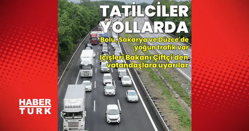 SON DAKİKA! Kurban Bayramı tatili için yollara düştük! Birçok noktada trafik kilit Son dakika haberi