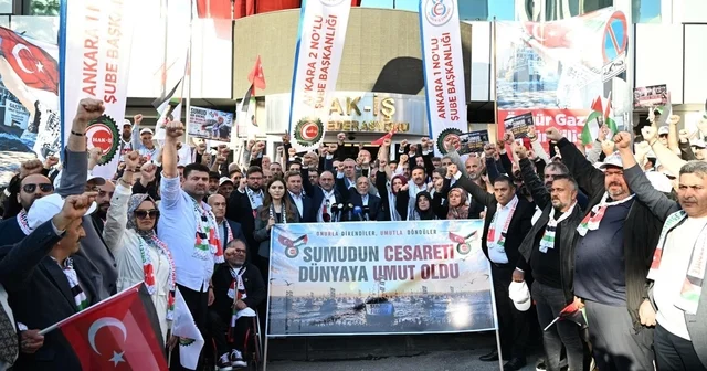 HAK İŞ Genel Başkanı Mahmut Arslan coşkuyla karşılandı Gaziantep Haberleri