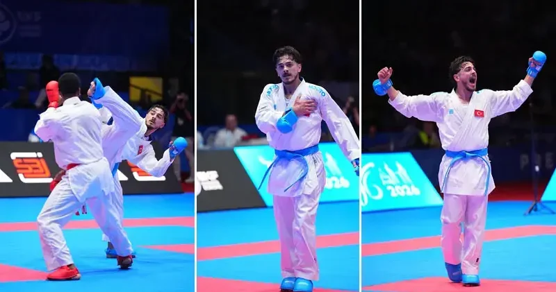 Ömer Faruk Yürür büyüklerde kariyerinin ilk altın madalyasını kazandı