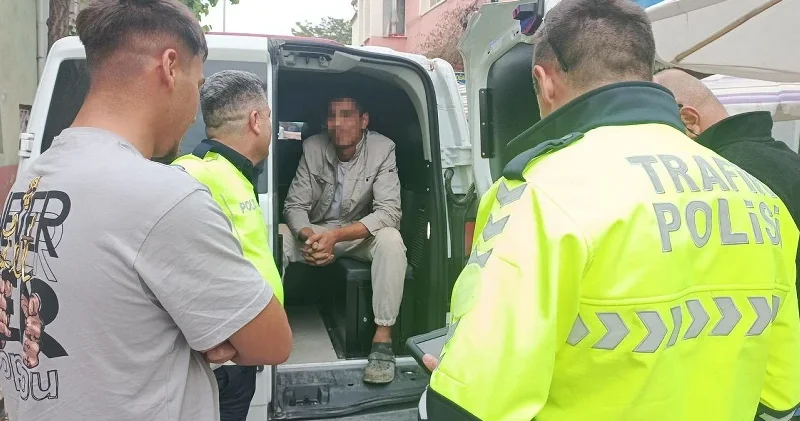 Otomobiliyle pazara girdi: Alkollü ve ehliyetsiz sürücüye 65 bin TL ceza Gündem Haberleri
